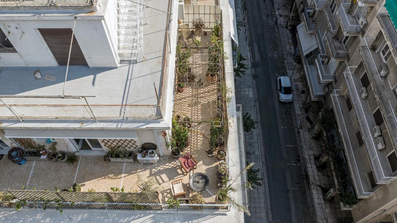 Apartament Athens Noir: 1920S Vibe On The East Mediterranean Zewnętrze zdjęcie