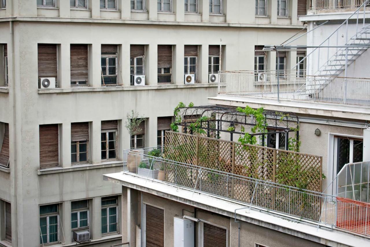 Apartament Athens Noir: 1920S Vibe On The East Mediterranean Zewnętrze zdjęcie